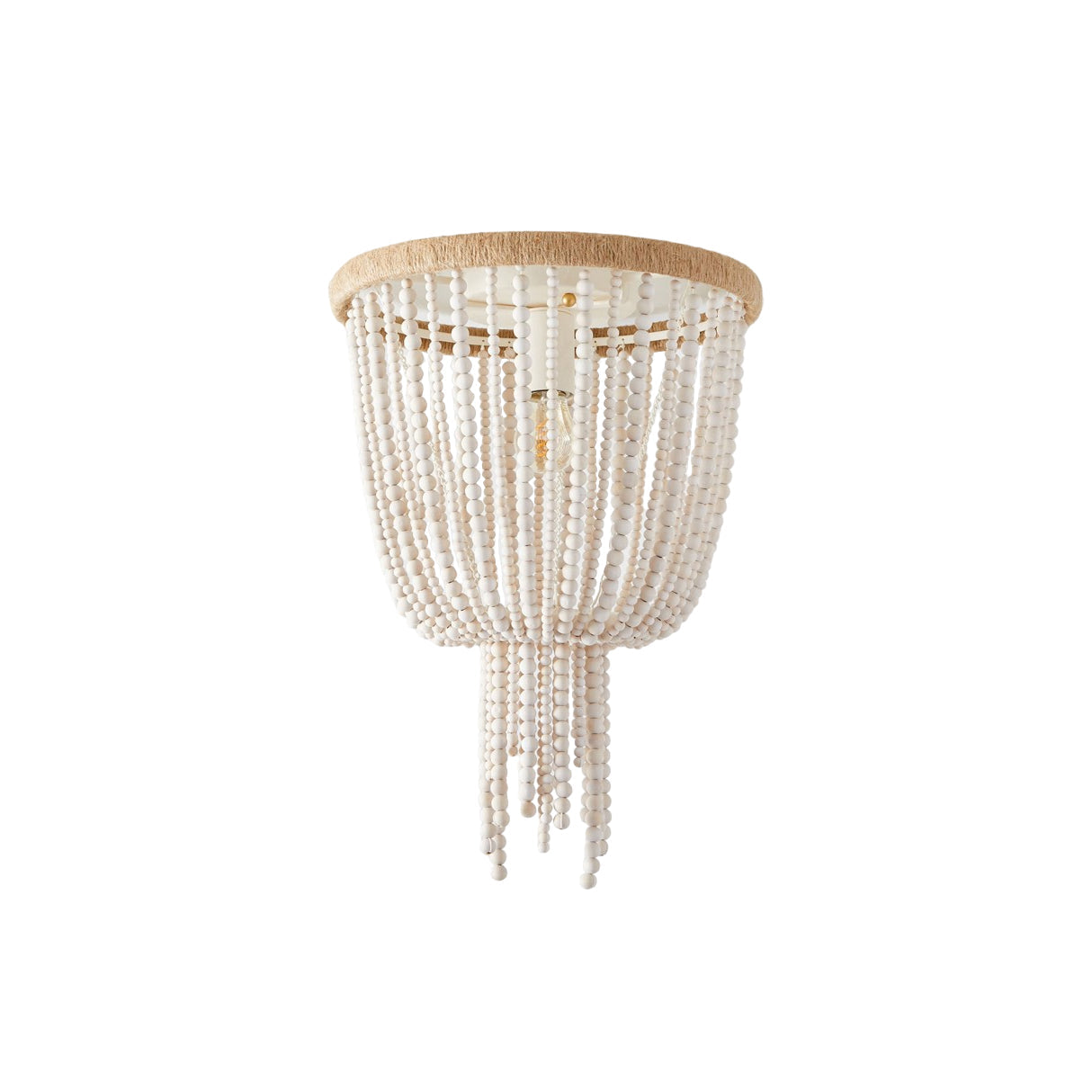 Ildvuvyn Lampe de Plafond en Métal à Perles et Corde Moderne - Neutralighting