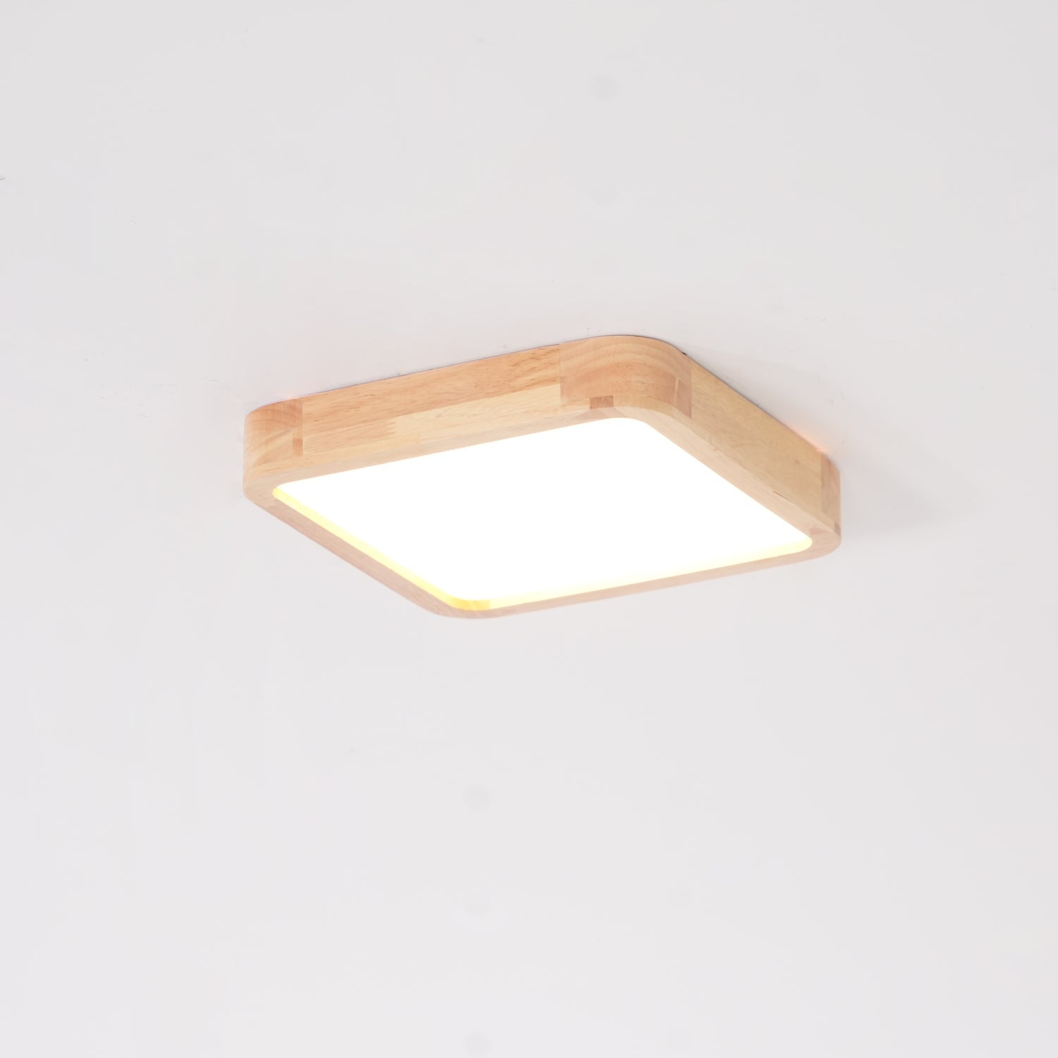 Wooden Geometric Ceiling Light - Blowlighting