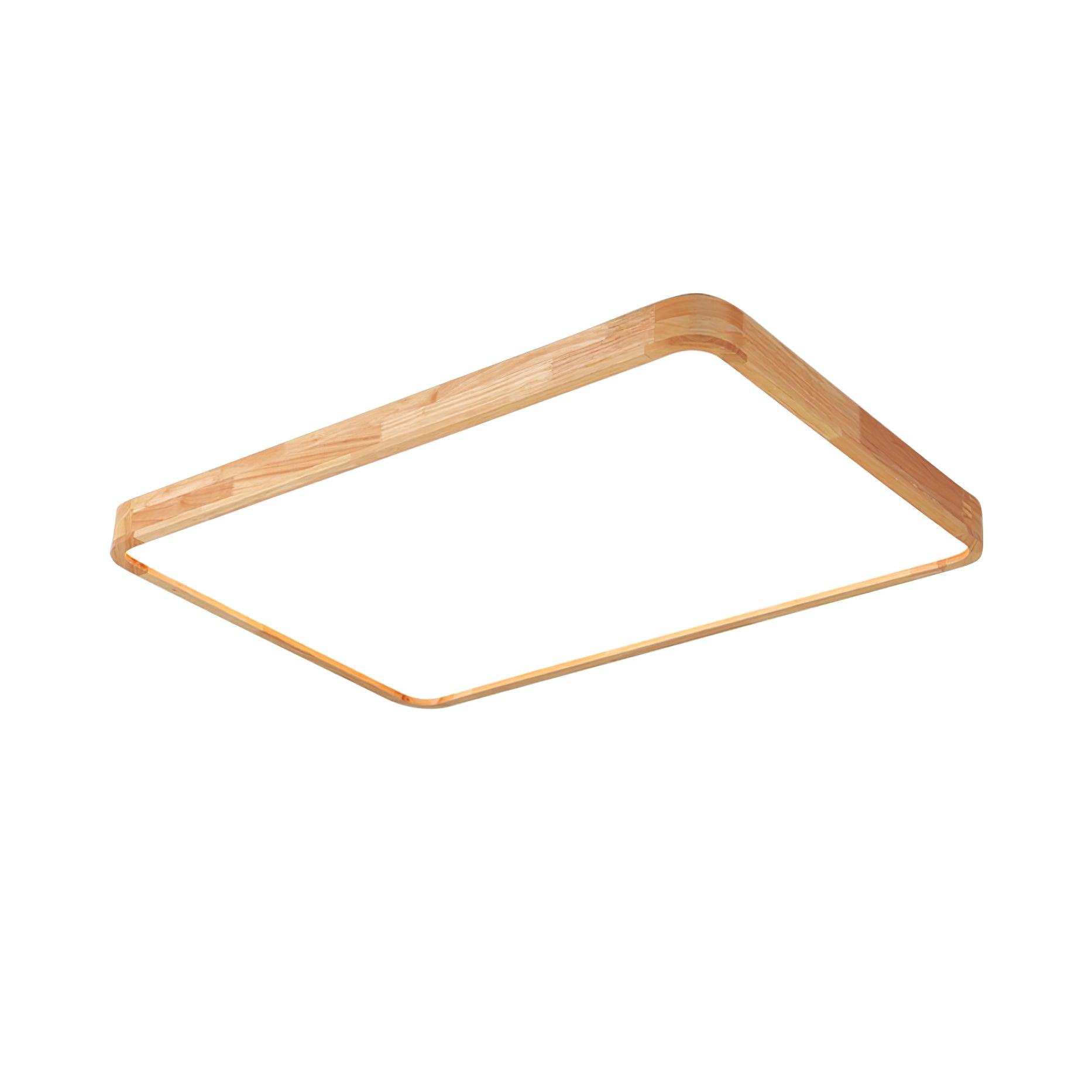 Wooden Geometric Ceiling Light - Blowlighting