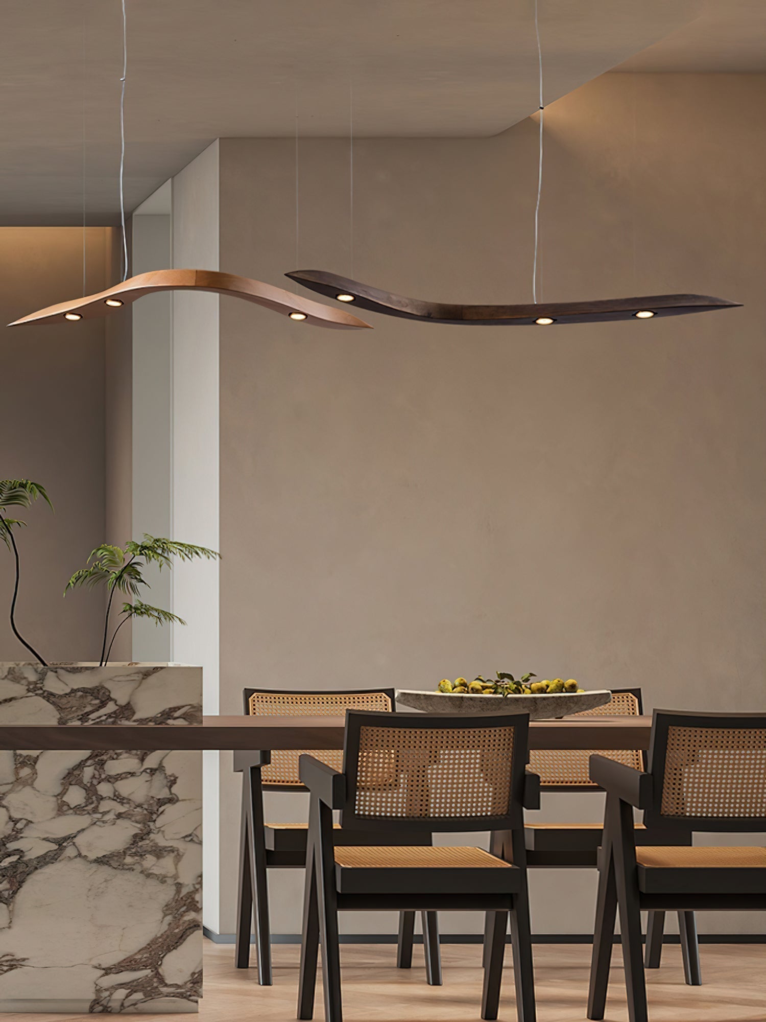Waveform Pendant Lamp - Blowlighting