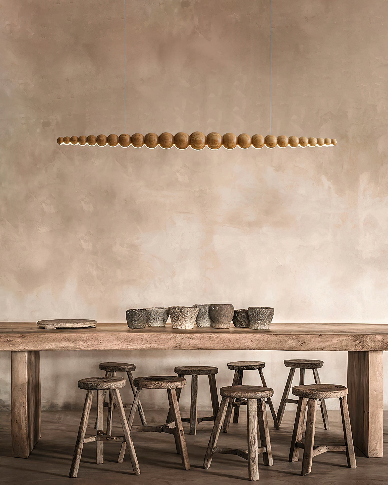 Woodline Orb Pendant Light - Blowlighting