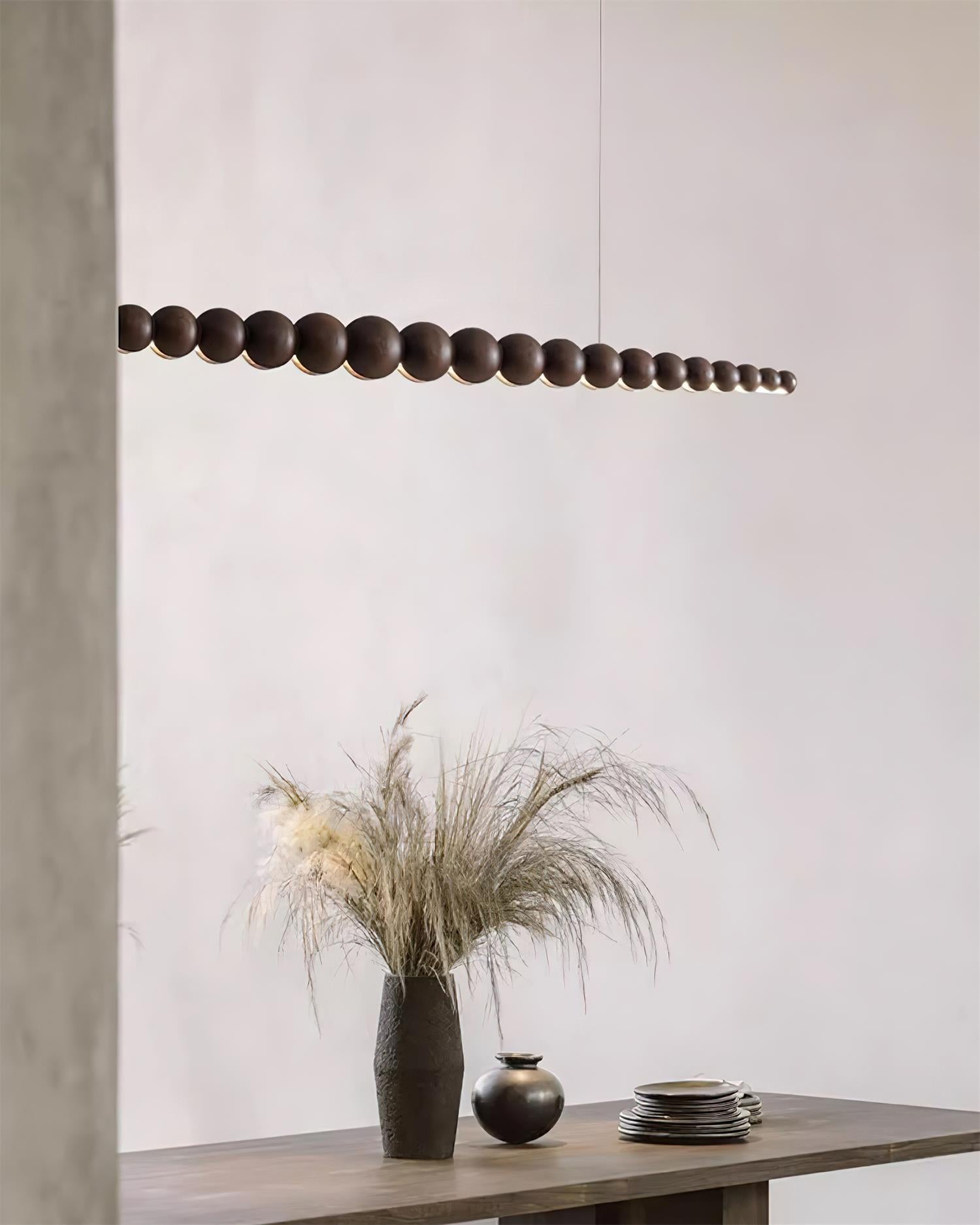 Woodline Orb Pendant Light - Blowlighting