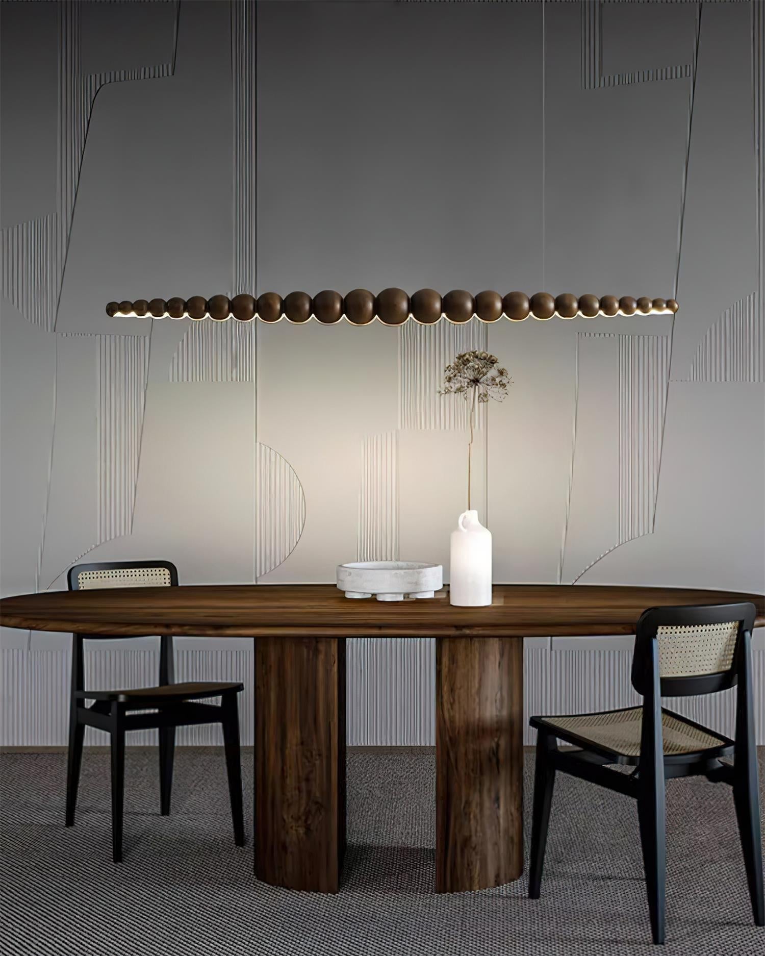 Woodline Orb Pendant Light - Blowlighting