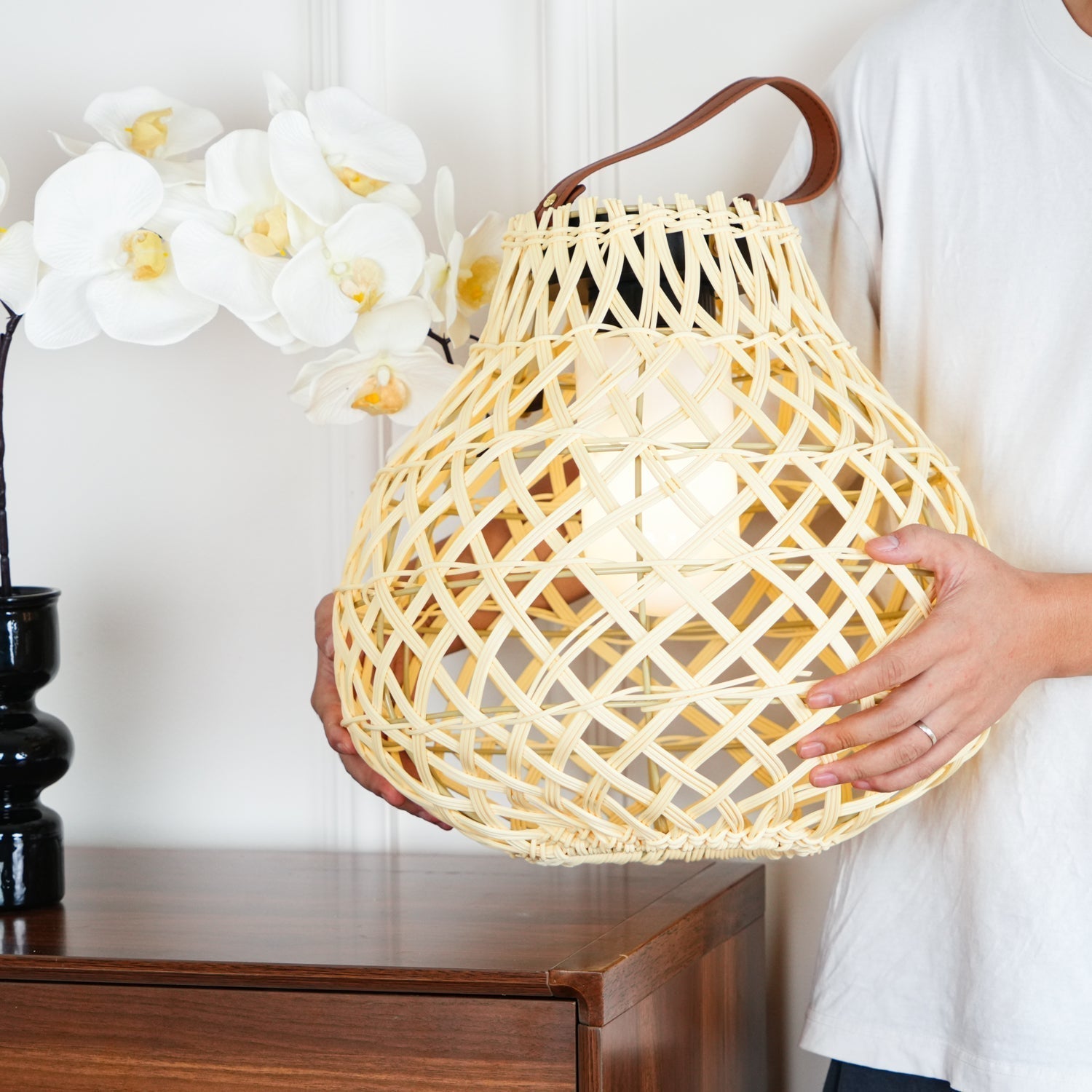 Abella Tressé Sphère Lanterne Extérieur Lampe - Neutralighting