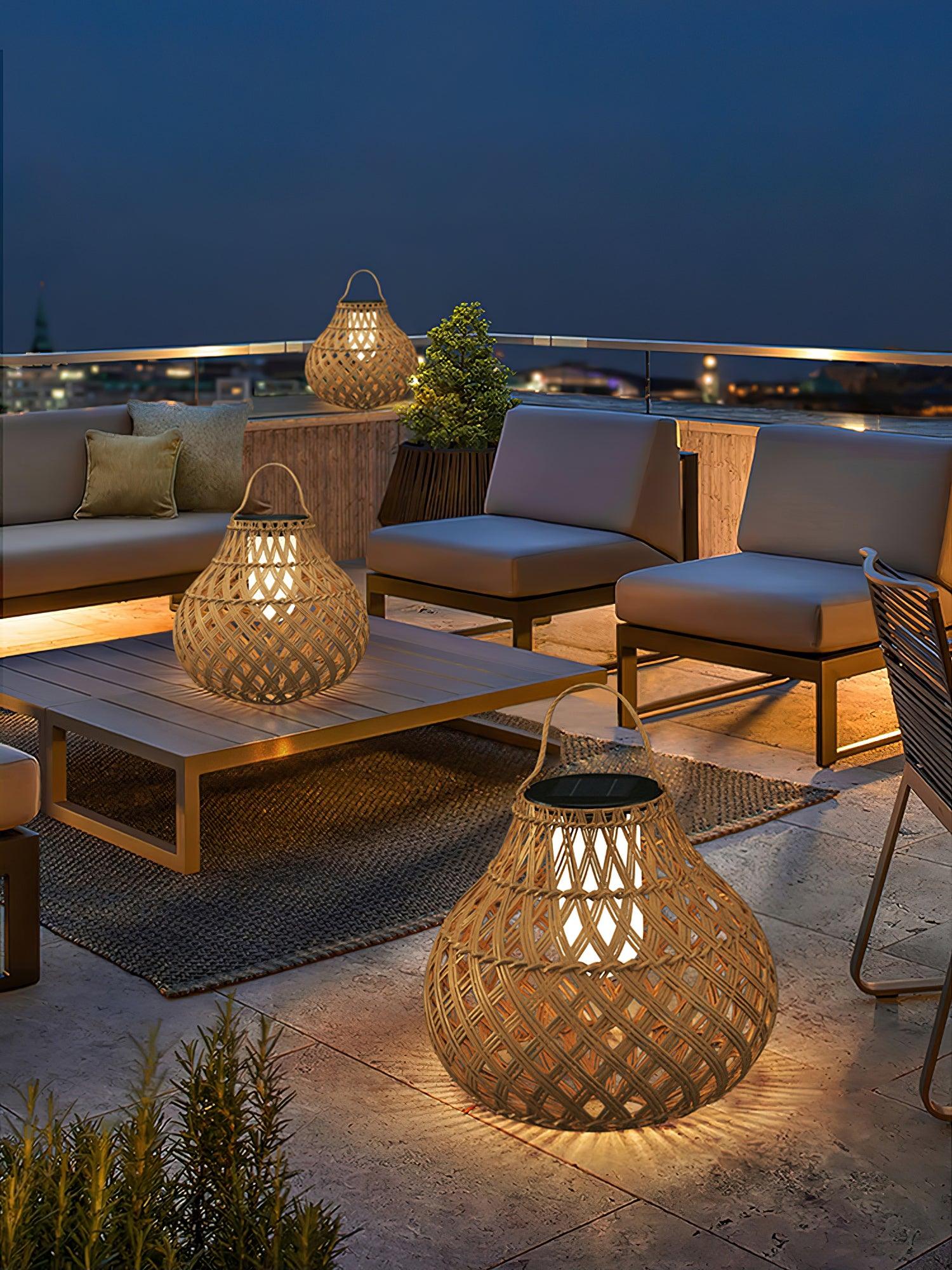 Abella Tressé Sphère Lanterne Extérieur Lampe - Neutralighting