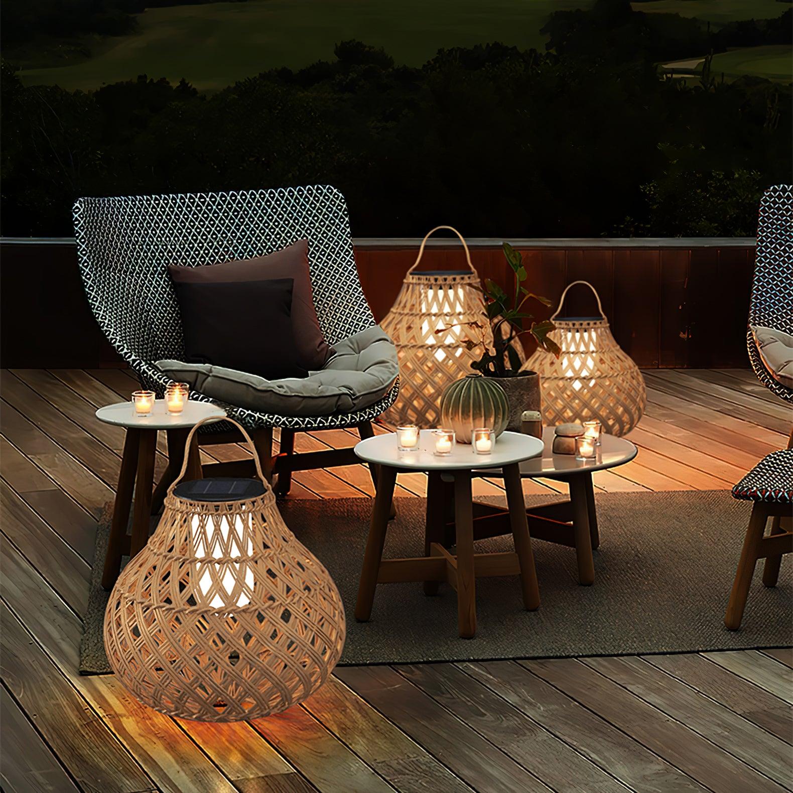 Abella Tressé Sphère Lanterne Extérieur Lampe - Neutralighting