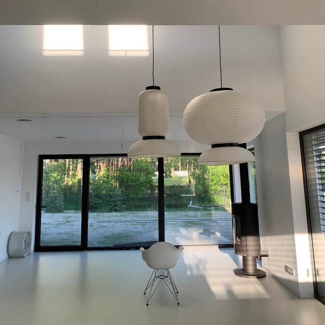 Lanterne en Papier Suspendue Xuan Tranquil - Neutralighting