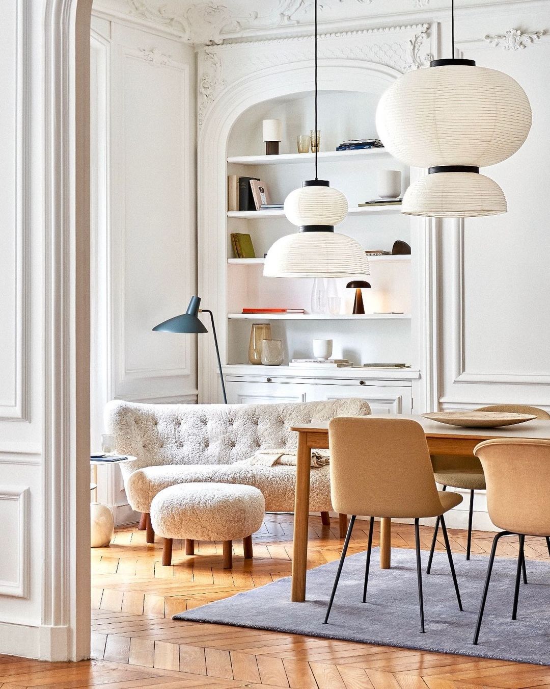 Lanterne en Papier Suspendue Xuan Tranquil - Neutralighting