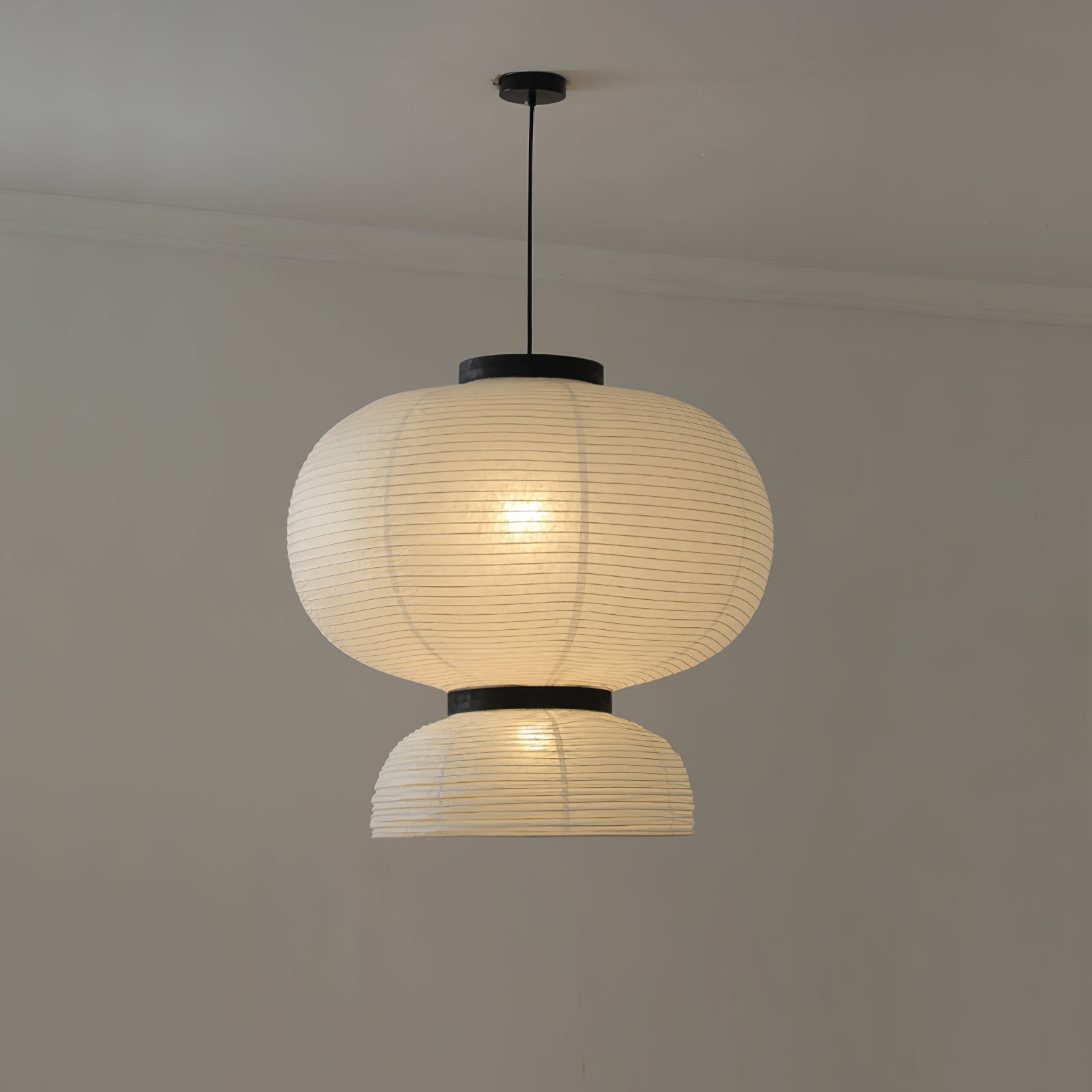 Lanterne en Papier Suspendue Xuan Tranquil - Neutralighting