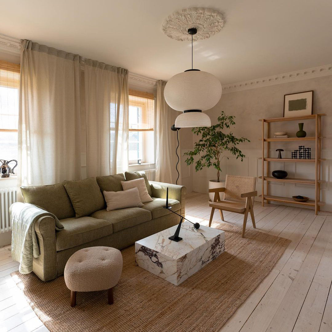 Lanterne en Papier Suspendue Xuan Tranquil - Neutralighting