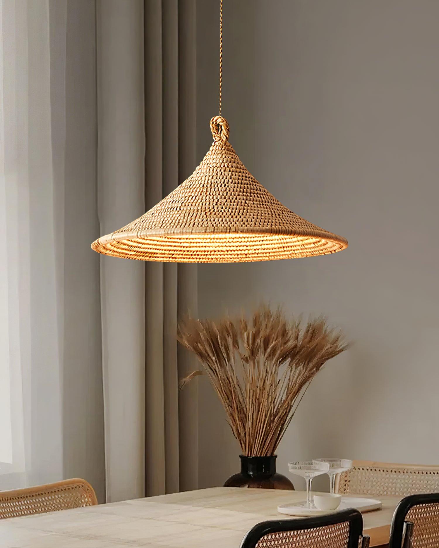 Yariah Suspension Chanvre Conique - Neutralighting