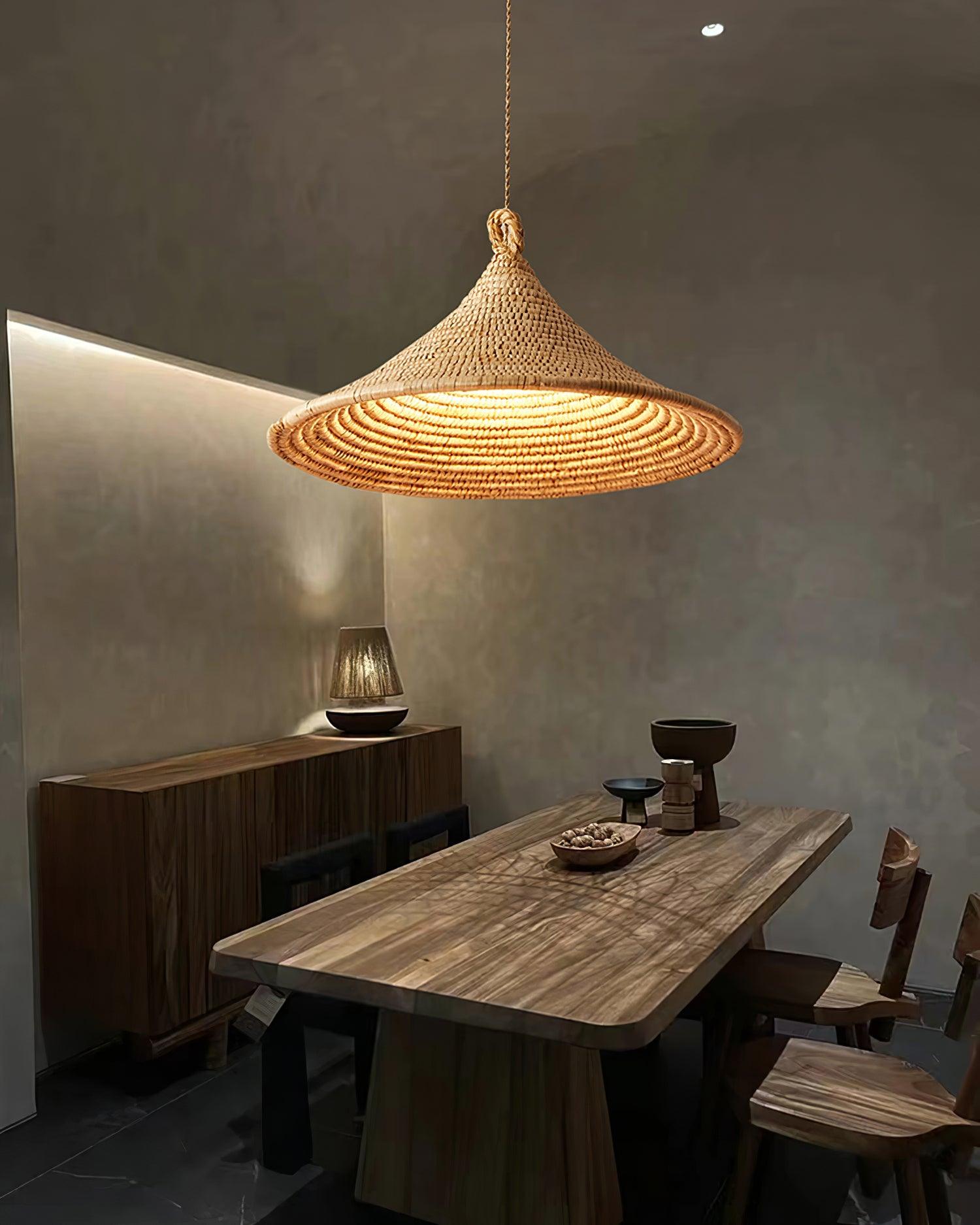 Yariah Suspension Chanvre Conique - Neutralighting