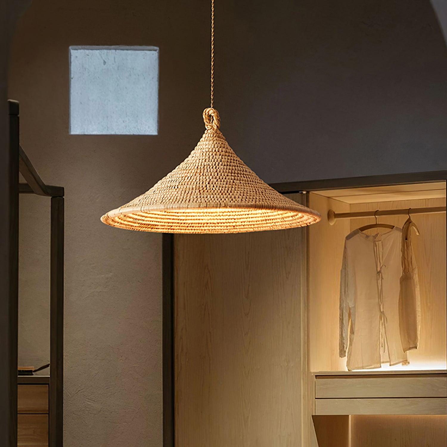 Yariah Suspension Chanvre Conique - Neutralighting