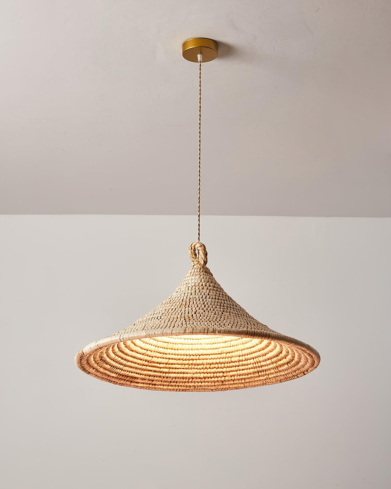 Yariah Suspension Chanvre Conique - Neutralighting