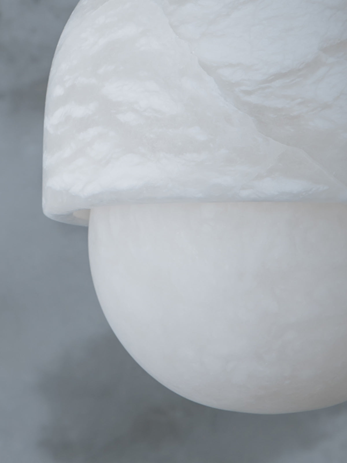 Aurzorus Modern Minimalist Art Alabaster Pendant Light - Lamp Copper