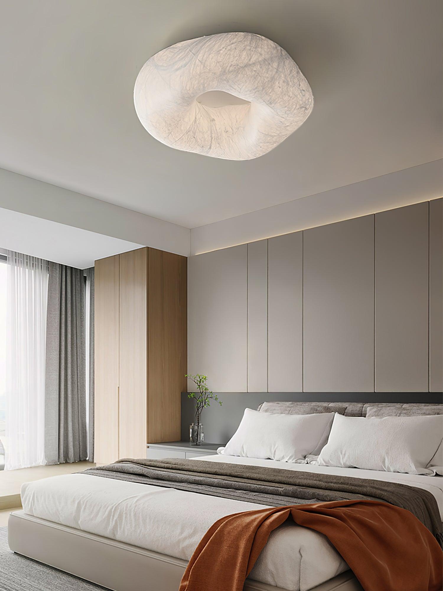 Yunduo Plafonnier Soie Nuage Forme Moderne - Neutralighting