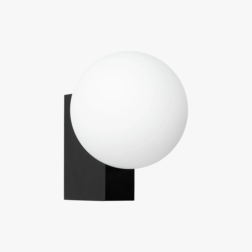 Valentina Minimaliste Intérieur Applique Murale Métal Verre Chambre à Coucher