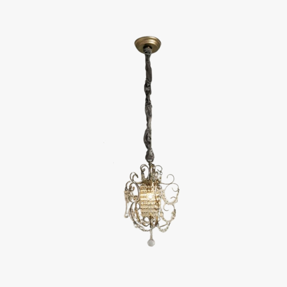 Silva Moderne Métal Cristal Suspension Chambre à Coucher - Neutralighting