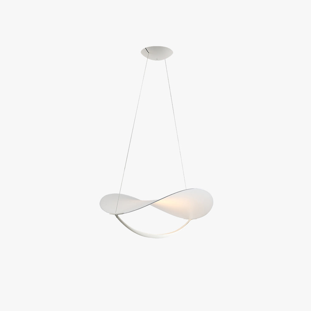 Arisha Moderne Art Métal PVC Suspension Salon - Neutralighting