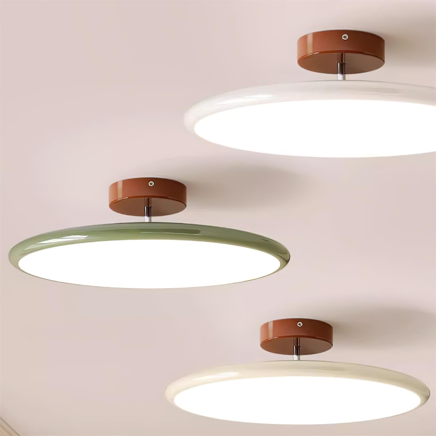 Azorila Plafonnier Métal Vert Minimaliste Moderne - Neutralighting