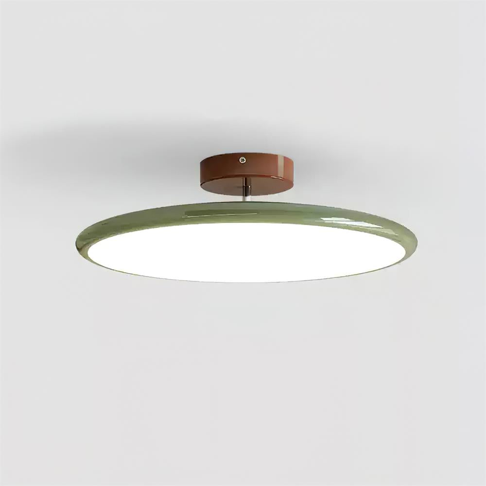 Azorila Plafonnier Métal Vert Minimaliste Moderne - Neutralighting