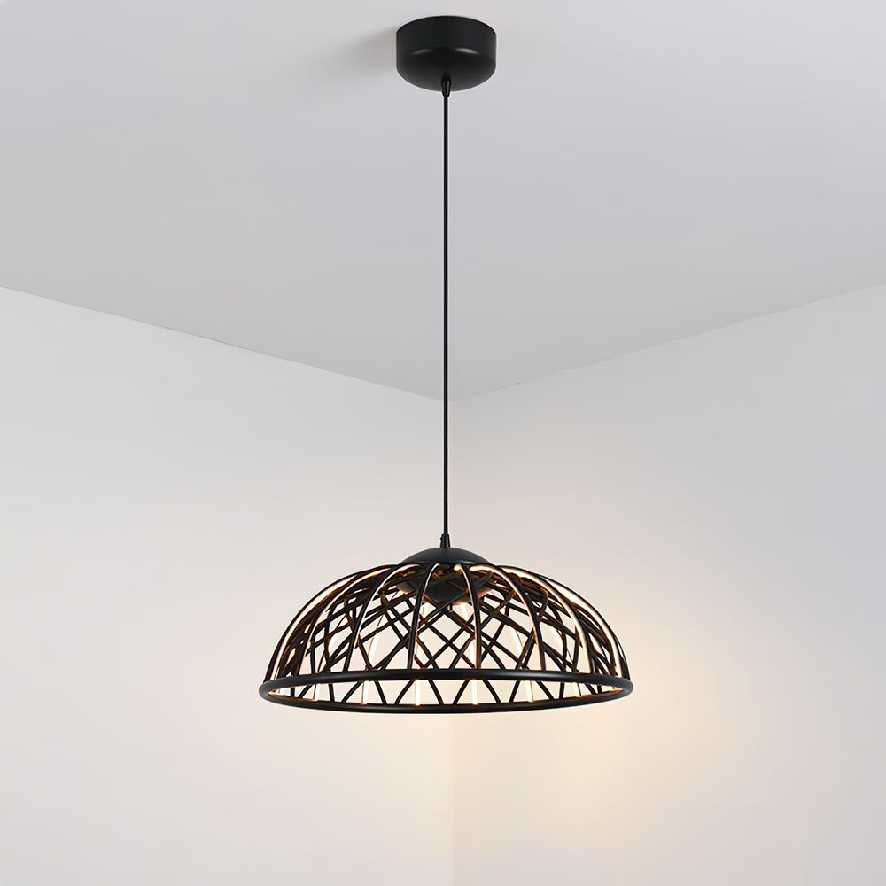Zeela Suspension Minimaliste Bois et Verre - Neutralighting
