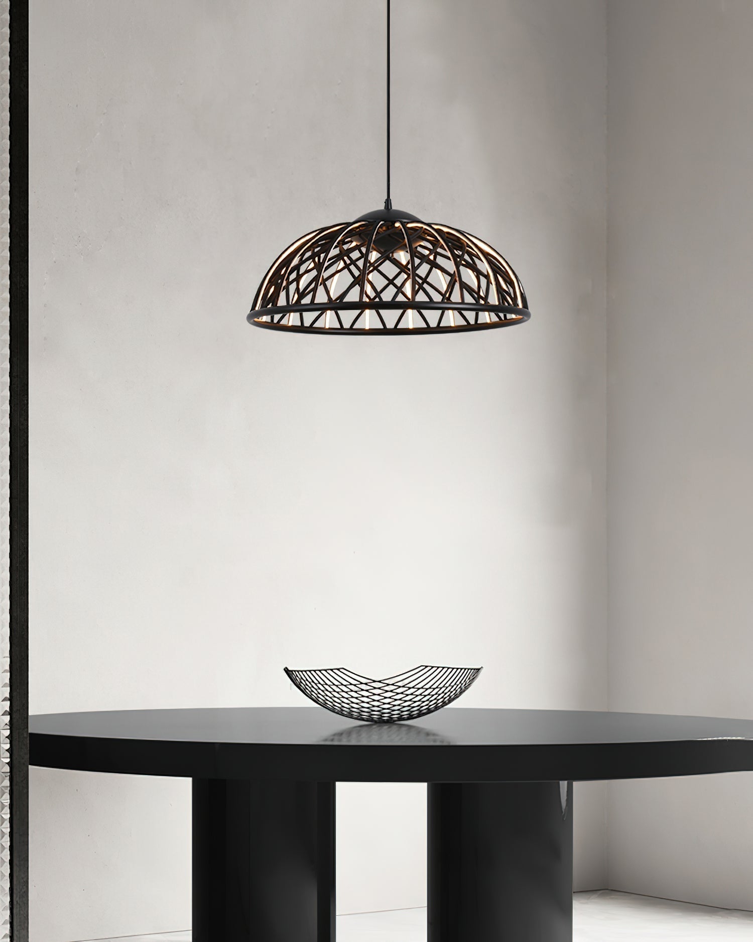 Zeela Suspension Minimaliste Bois et Verre - Neutralighting