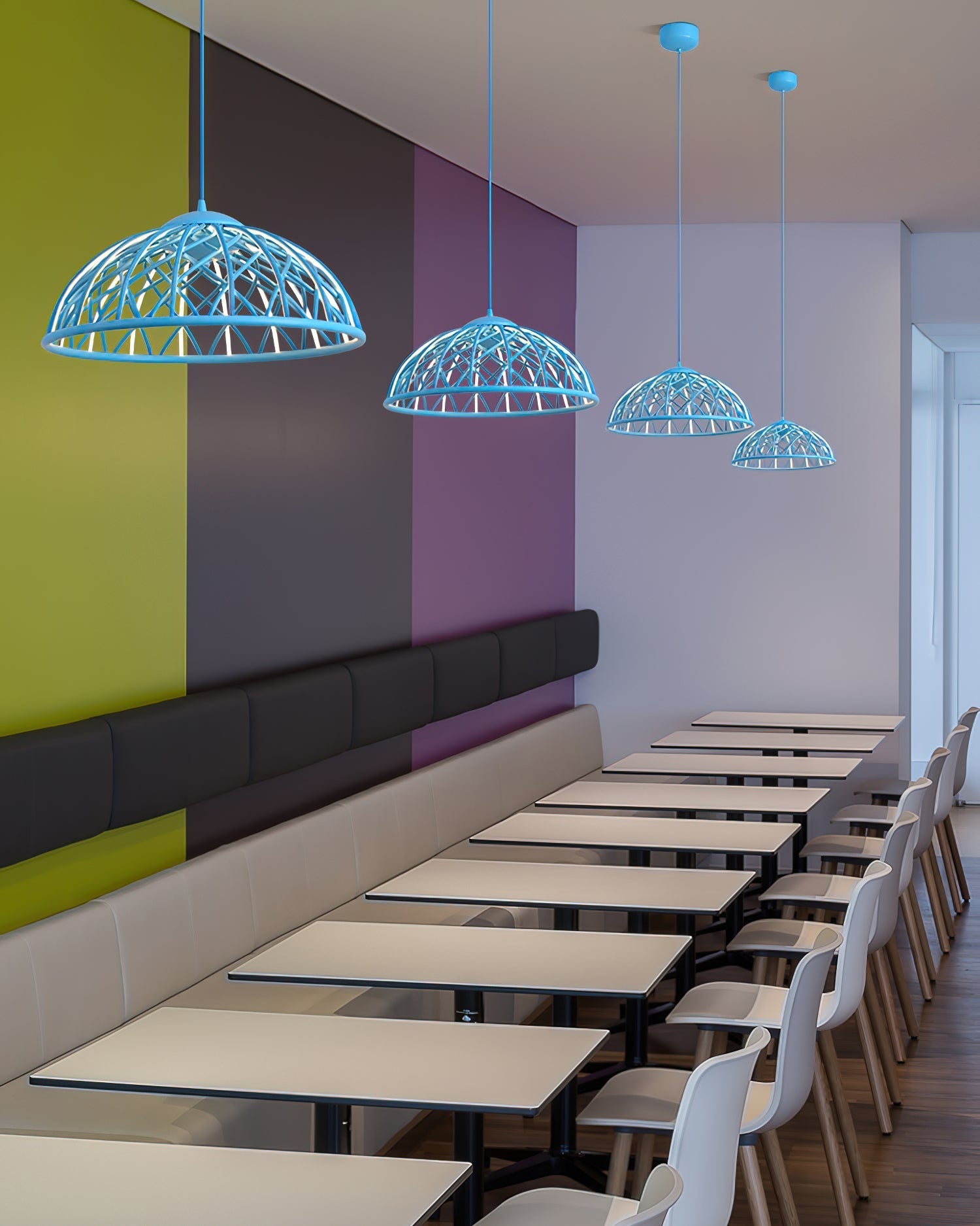 Zeela Suspension Minimaliste Bois et Verre - Neutralighting
