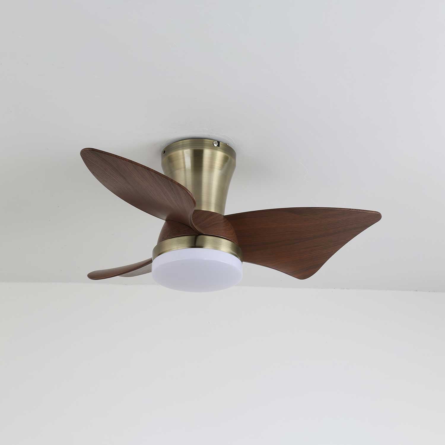 Ventilateur de plafond moderne dans un salon