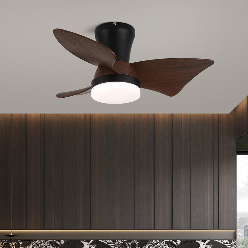 Luvora Plafonnier Ventilateur Minimaliste en Bois - Neutralighting
