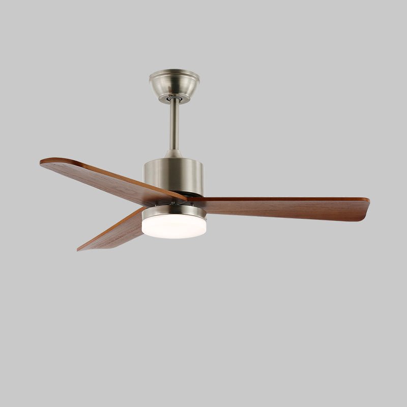 Ventilateur de plafond lumineux Ventio, illustrant le montage au plafond.