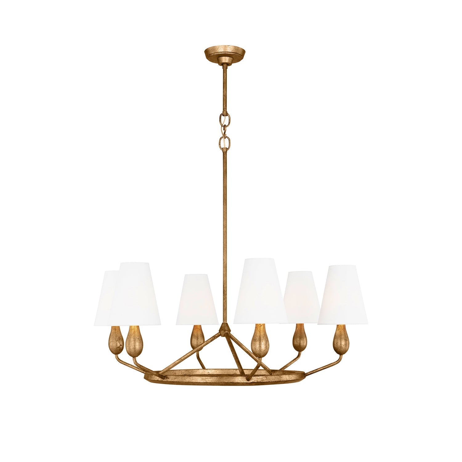 Avlaeir Lustre Laiton Tissu Industriel Vintage - Neutralighting