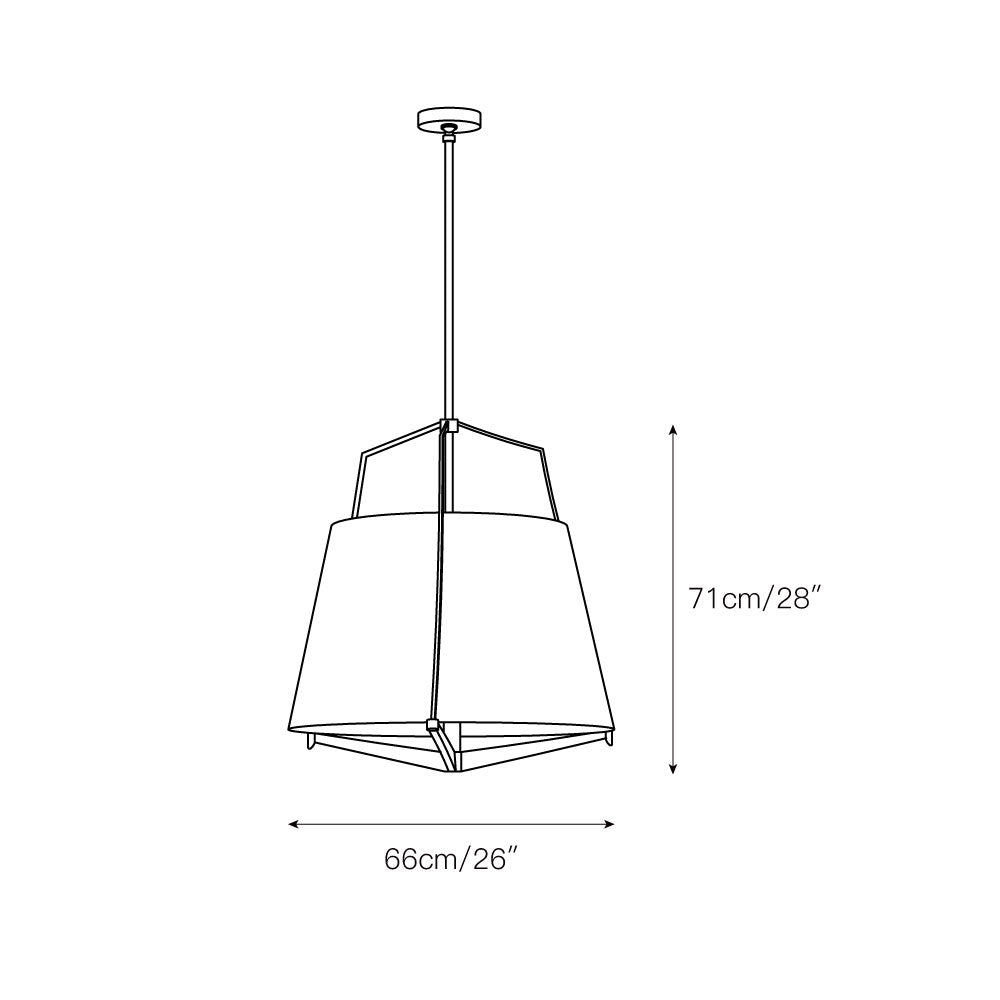 Uraeia Suspension Métal Industriel Vintage - Neutralighting