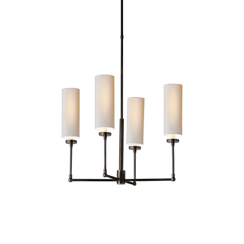 Eraeiel Lustre Laiton Tissu Luxe Postmoderne - Neutralighting