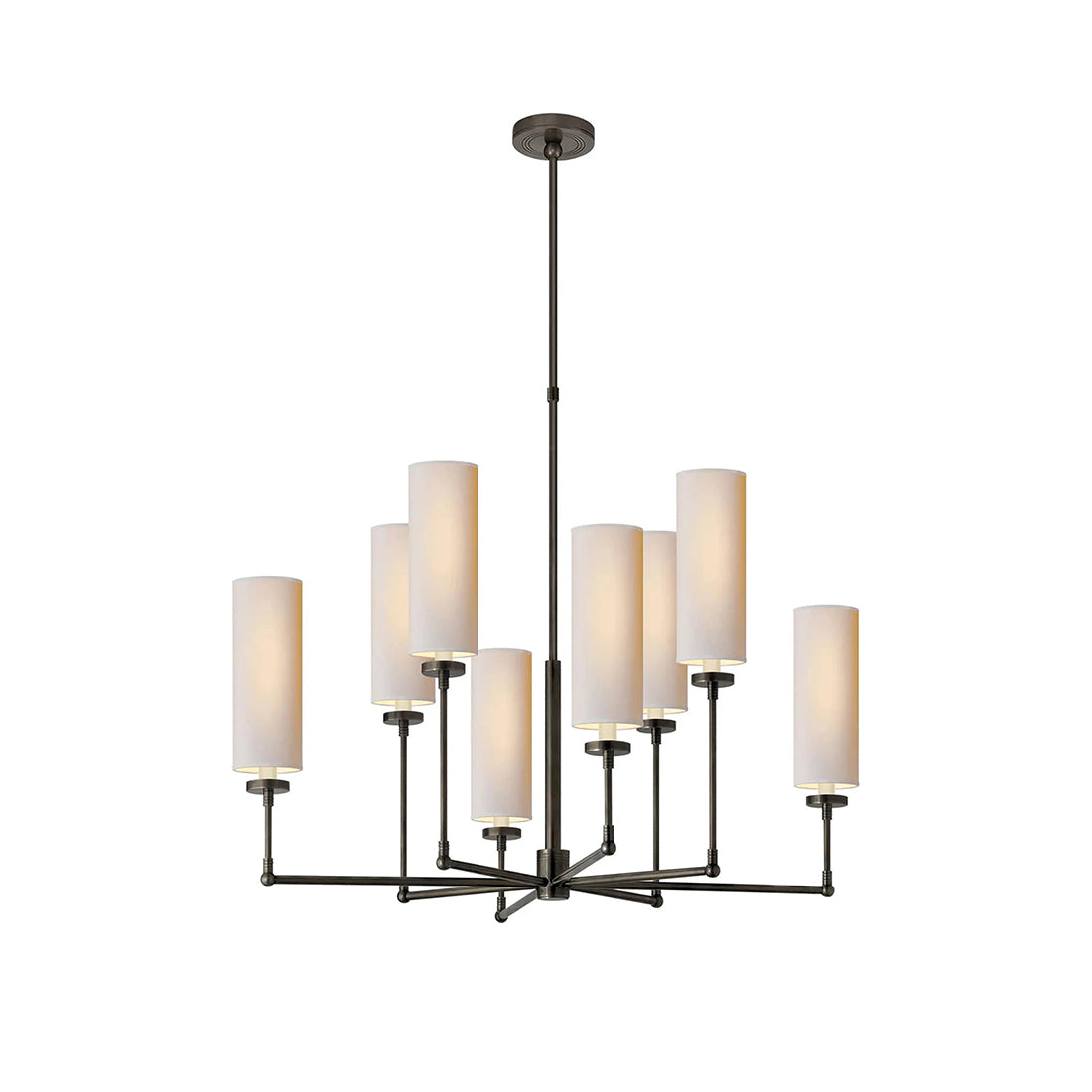 Eraeiel Lustre Laiton Tissu Luxe Postmoderne - Neutralighting