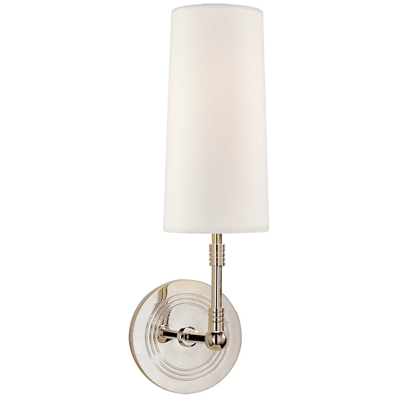 Ernorora Vintage Industrial Brass Fabric Wall Lamp - Neutralighting
