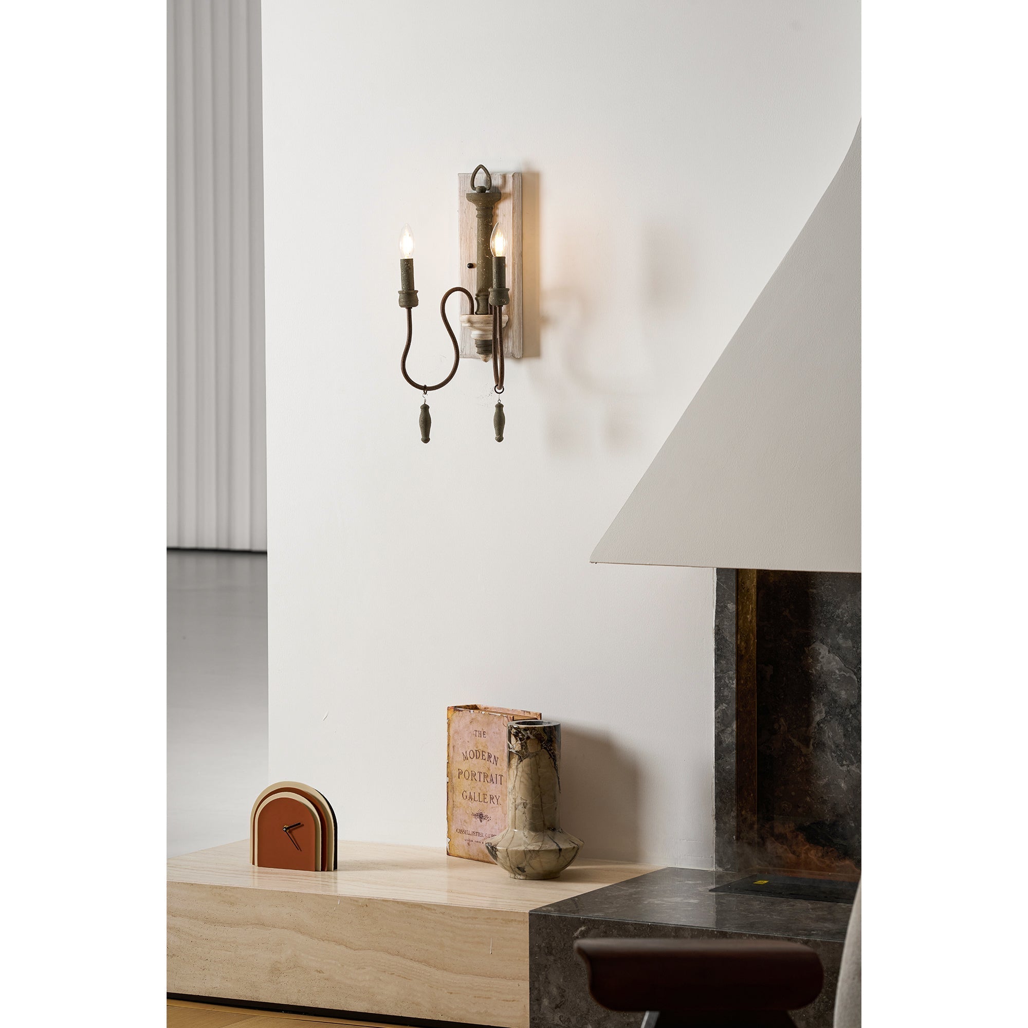 Zoe Applique Murale Métal Classique Vintage Élégance - Neutralighting