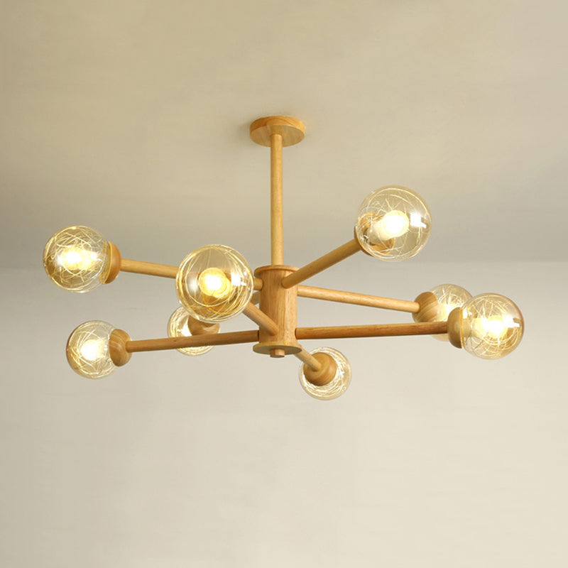 Ritta Suspension Bulle Transparente, Tête 6/8 - Neutralighting