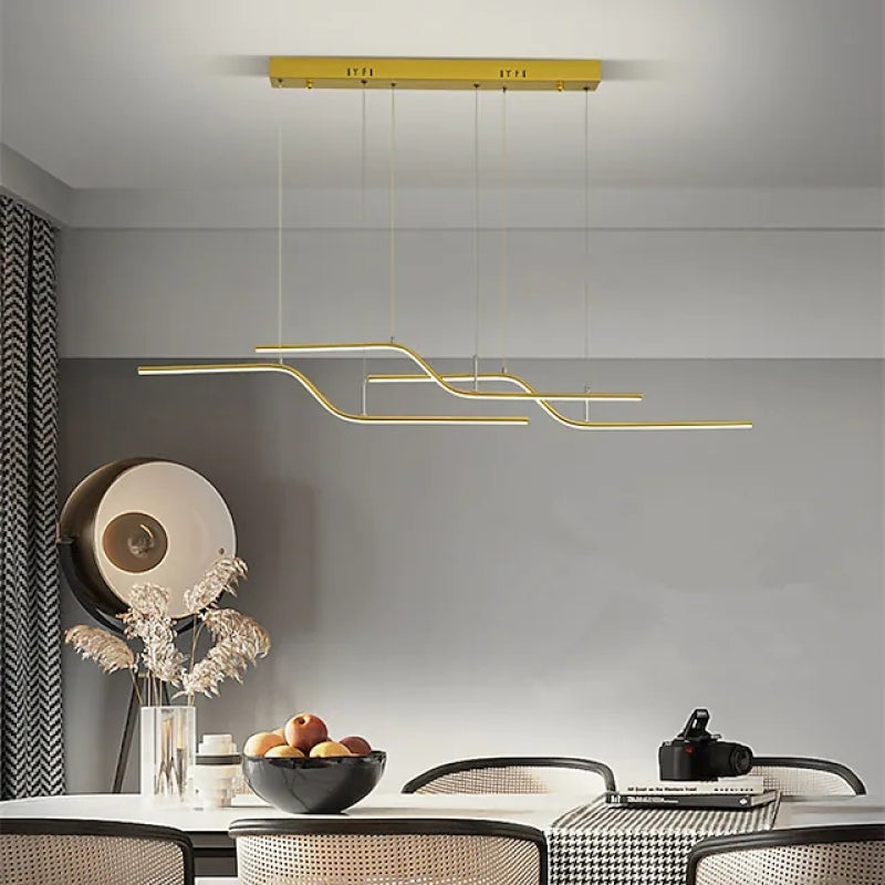 Arisha Luminaires suspension Linéaire Pour Salle À Manger - Neutralighting
