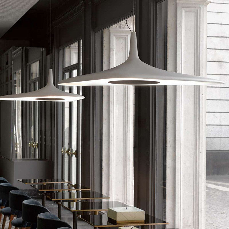 Arisha Suspension Irrégulière Moderne, Résine, Noir/Blanc, Salon - Neutralighting