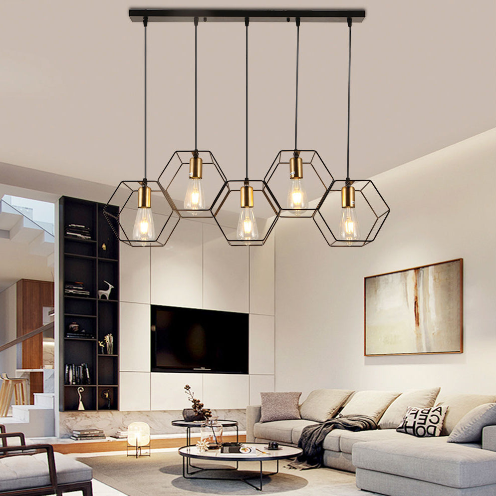 Arisha Suspension linéaire moderne pour le restaurant - Neutralighting