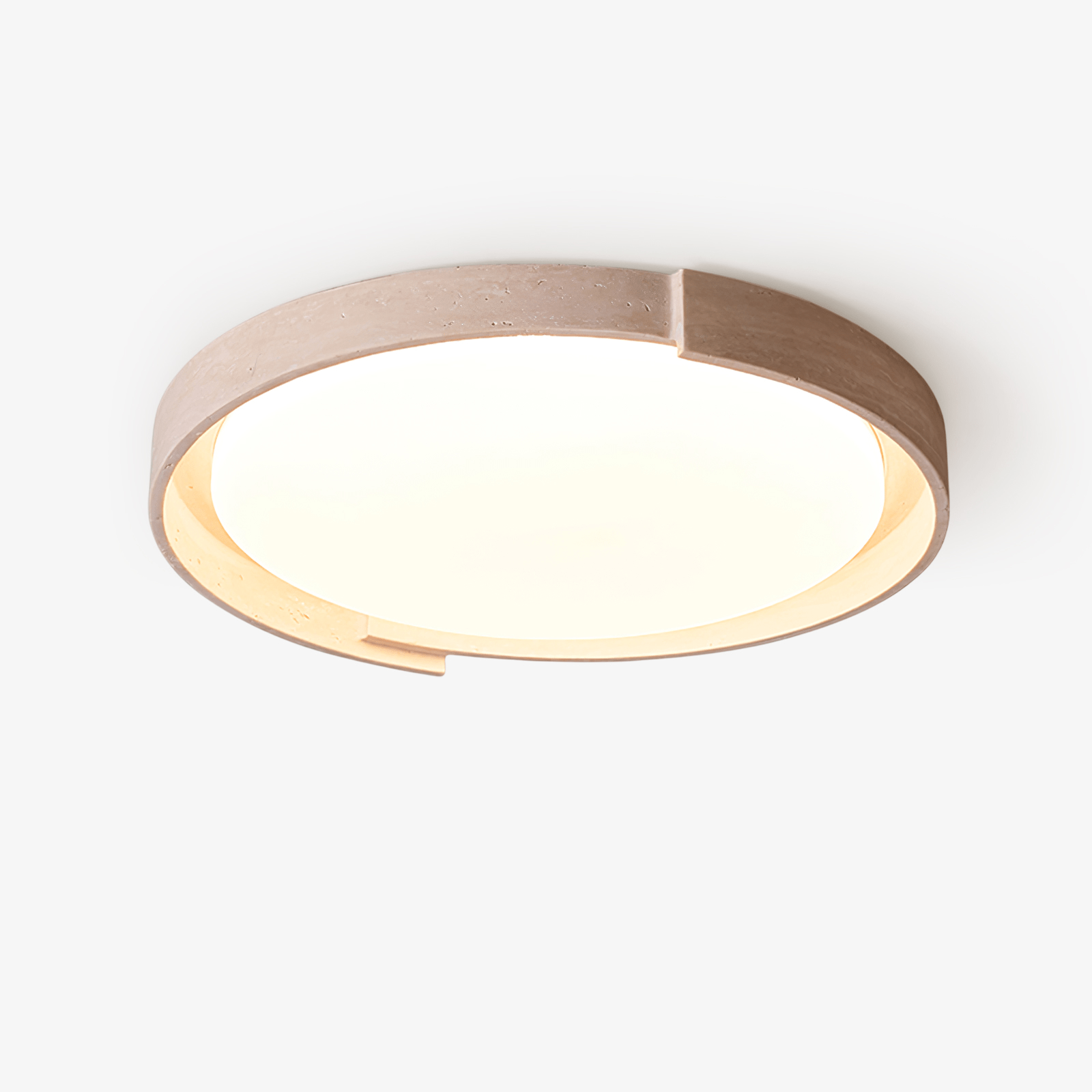 Zevinarae Lumière de Plafond Industrielle en Travertin - Neutralighting