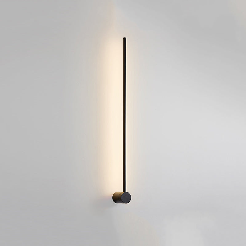 Eonix Applique Murale d'Extérieur Minimaliste Linéaire LED. Métal. Noir. Jardin - Neutralighting