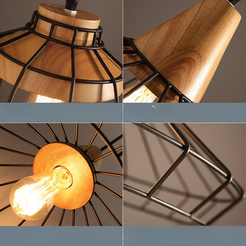 Silva Industriel Minimaliste Suspension Métal Salon - Neutralighting