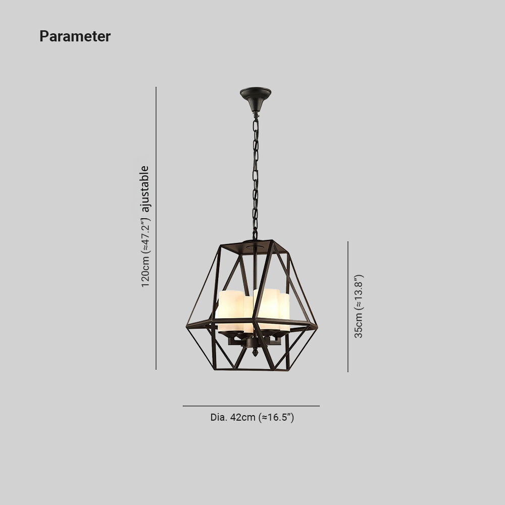 Silva Industriel LED Suspension Métal Salon/Bar - Neutralighting