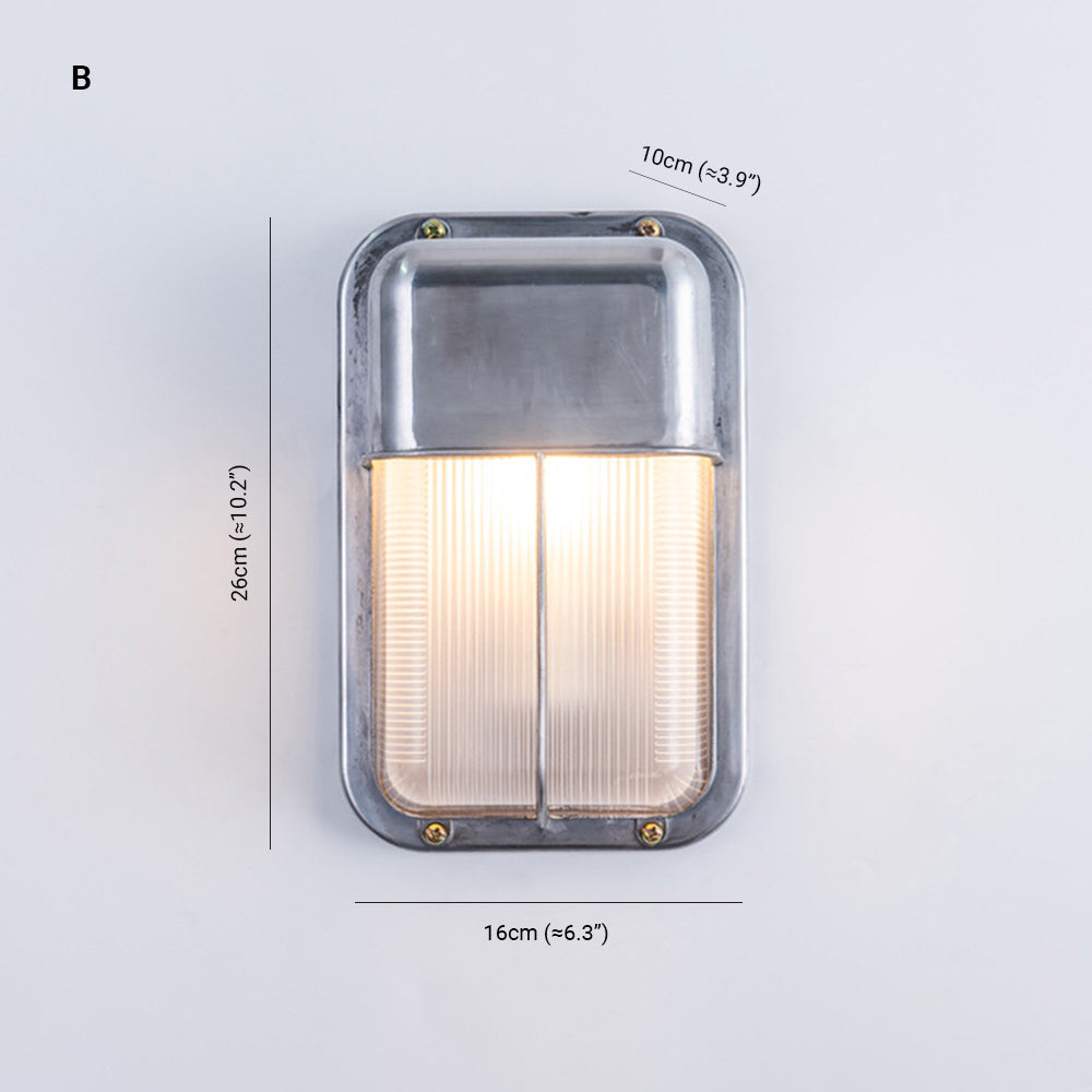 Wyre Applique Murale Géométrique Moderne en Métal et Verre - Neutralighting