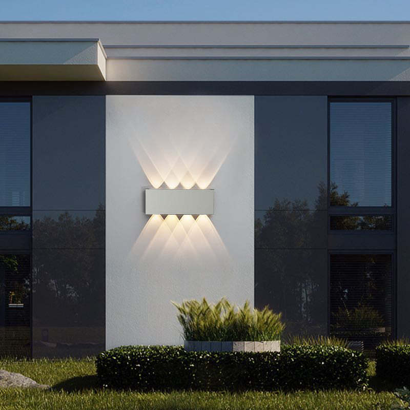 Tronix Applique Murale Rectangulaire Moderne Noir/Blanc. Corridor - Neutralighting