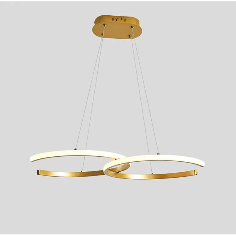 Arisha Luminaires suspension de lumière pendante de l'anneau LED pour la salle à manger - Neutralighting