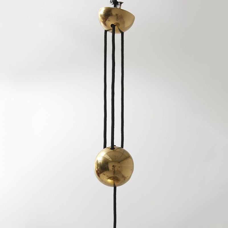 Pyra Suspension Linéaire Dorée Réglable En Hauteur. Métal - Neutralighting