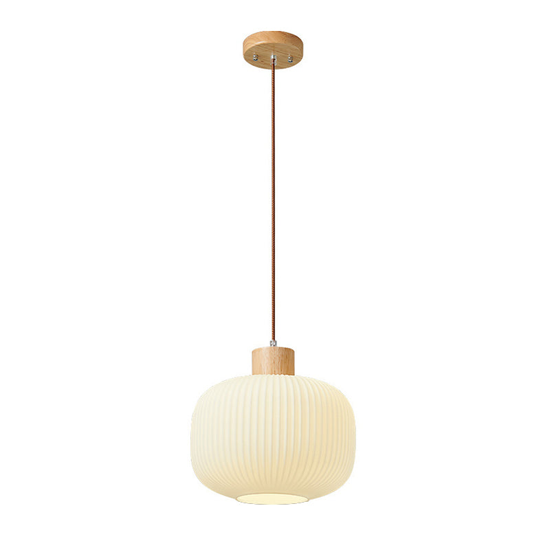 Muto Luminaires Suspension LED Moderne Bois/Verre Salon/Salle à manger - Neutralighting